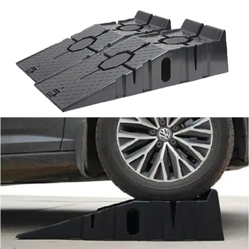 Heavy Duty 2500kg Car Ramps for Oil Change and Repairs