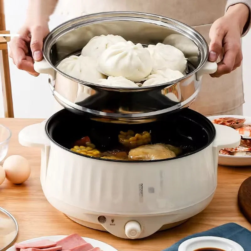 Compact Multifunction Electric Cooker for 1-2 People