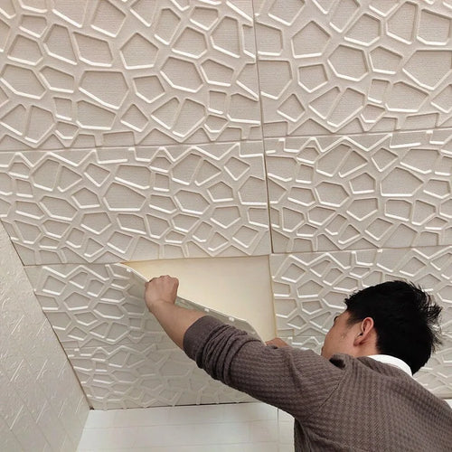 3D Waterproof Wall Stickers for Bedroom or Ceiling Decor