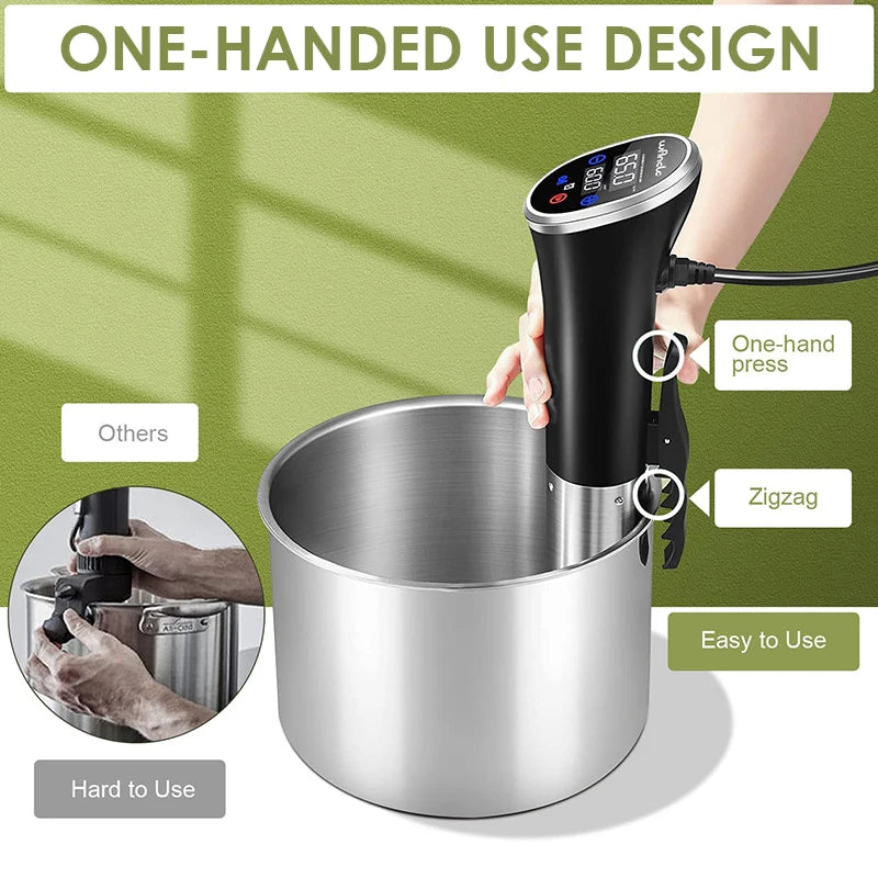 Precision Sous Vide Cooker – Waterproof & Easy to Use