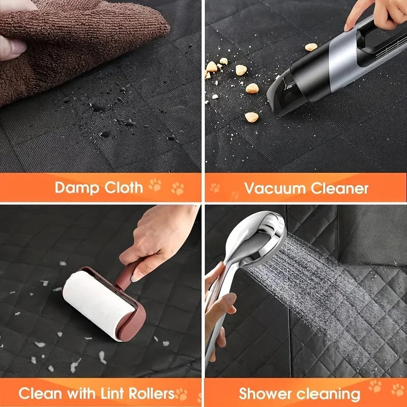 Waterproof Pet Seat Cover for Cars – Dog & Cat Protector