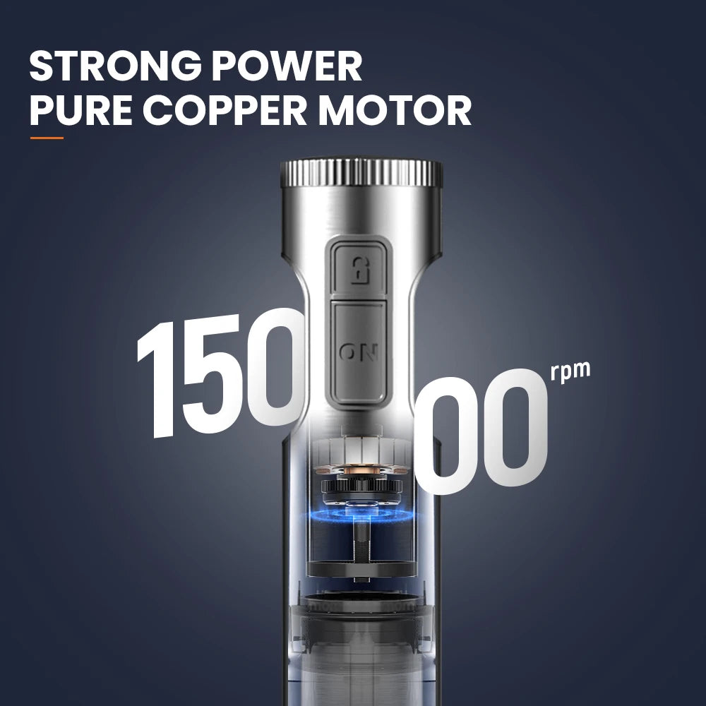 Powerful Hand Immersion Blender for Smoothies, Soups, Sauces