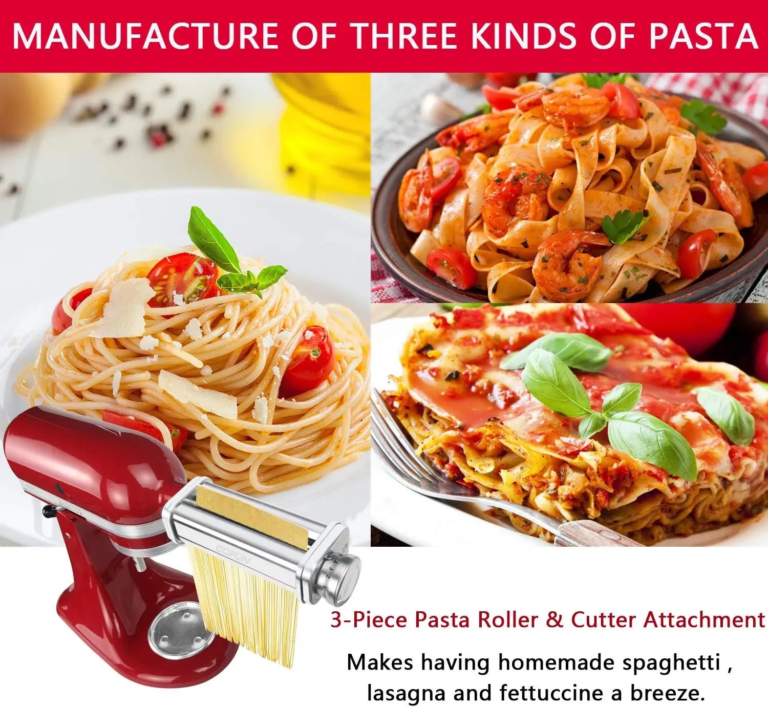 Universal Noodle Maker for Home Chefs