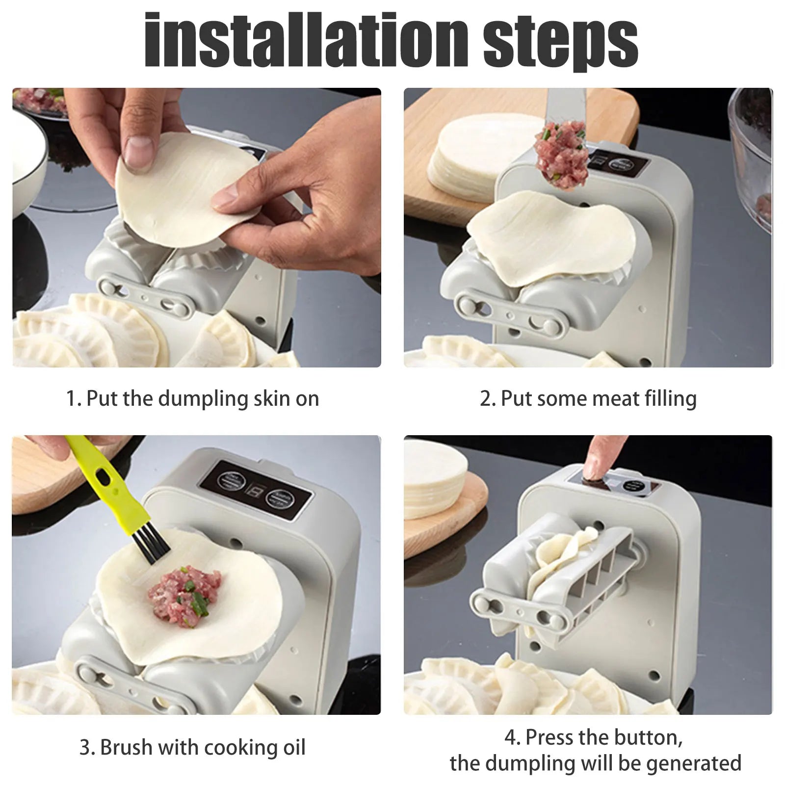 Electric Dumpling Maker – Fast & Easy DIY Dumplings