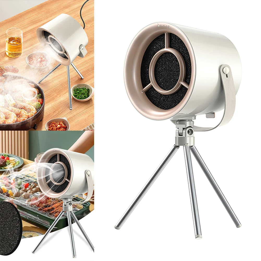 USB Desktop Range Hood – Portable Kitchen Smoke Extractor with Large Suction