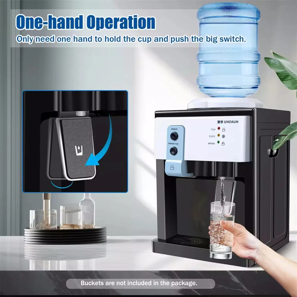 5-Gallon Top Loading Water Dispenser – Hot & Cold Countertop Machine