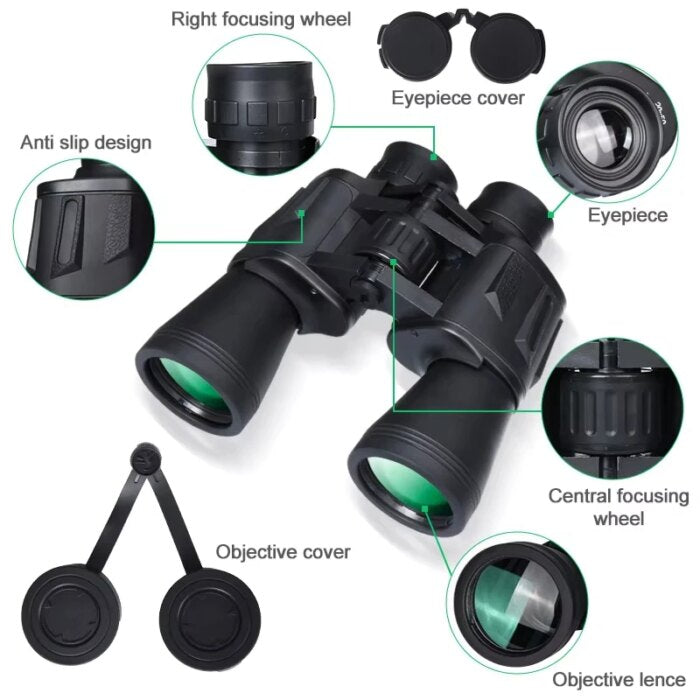 High Power 20x50 Binoculars – Sharp View, Rugged Design