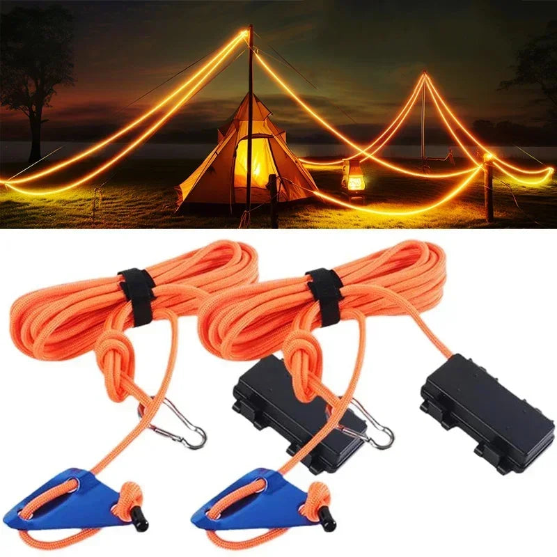 LED Rope Light for Tent – Safe Night Camping Solution