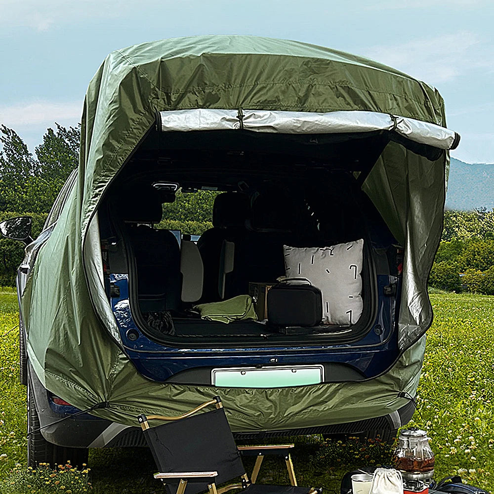Car Rear Tent With Awning – Camping & Picnic Shelter