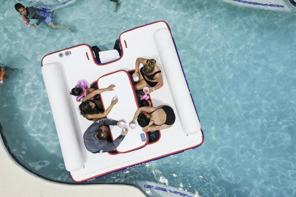 Inflatable Pool Bar with Seats – Fun Outdoor Party Hub