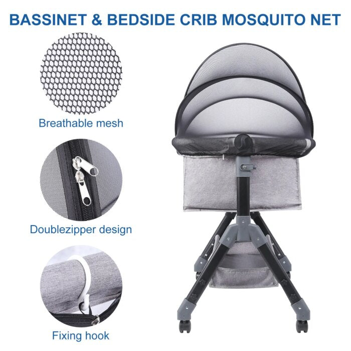 Universal Mosquito Net for Baby Bed – Safe & Foldable