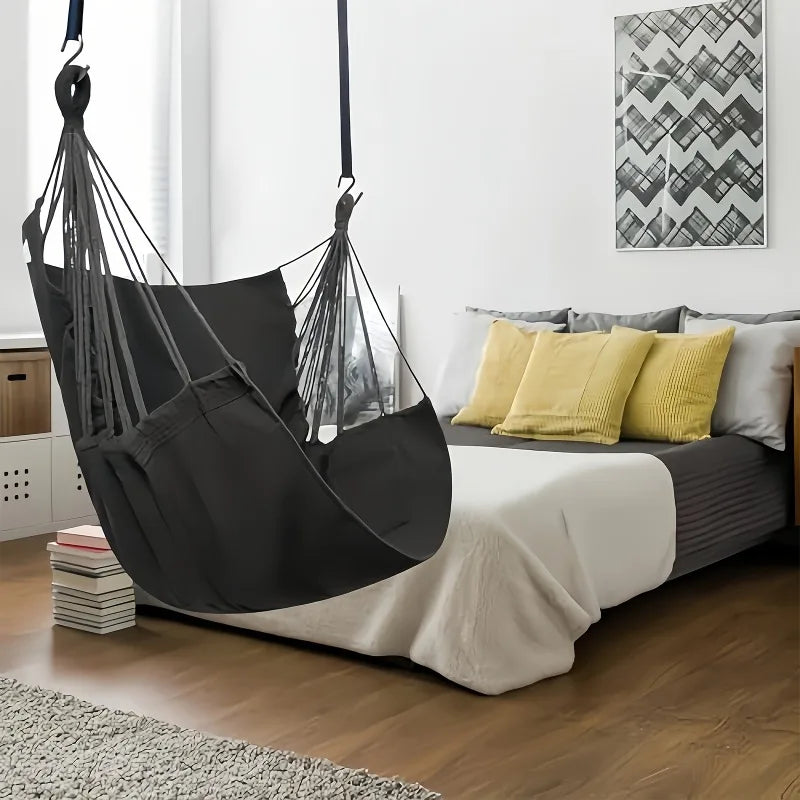 Comfortable Leisure Hammock Chair with Storage Bag