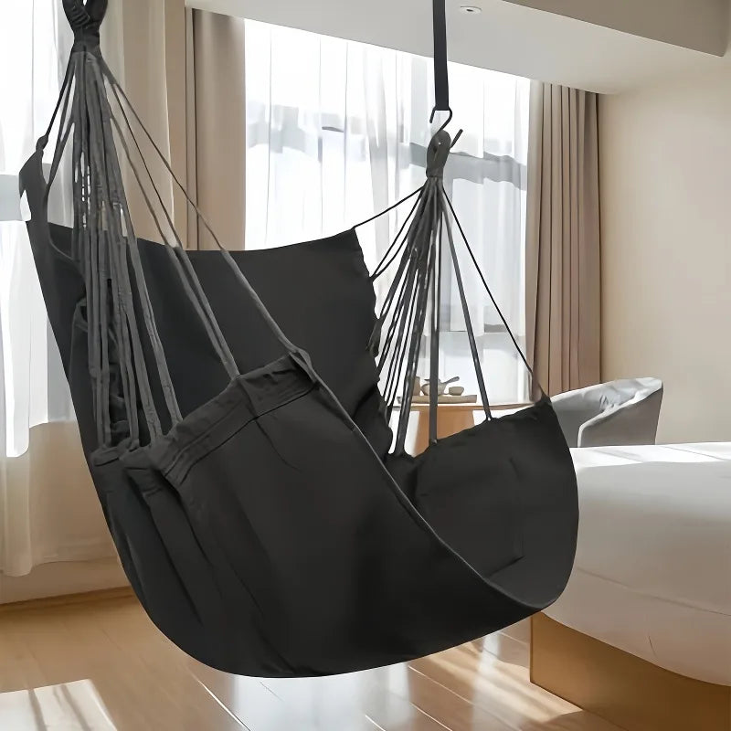 Comfortable Leisure Hammock Chair with Storage Bag