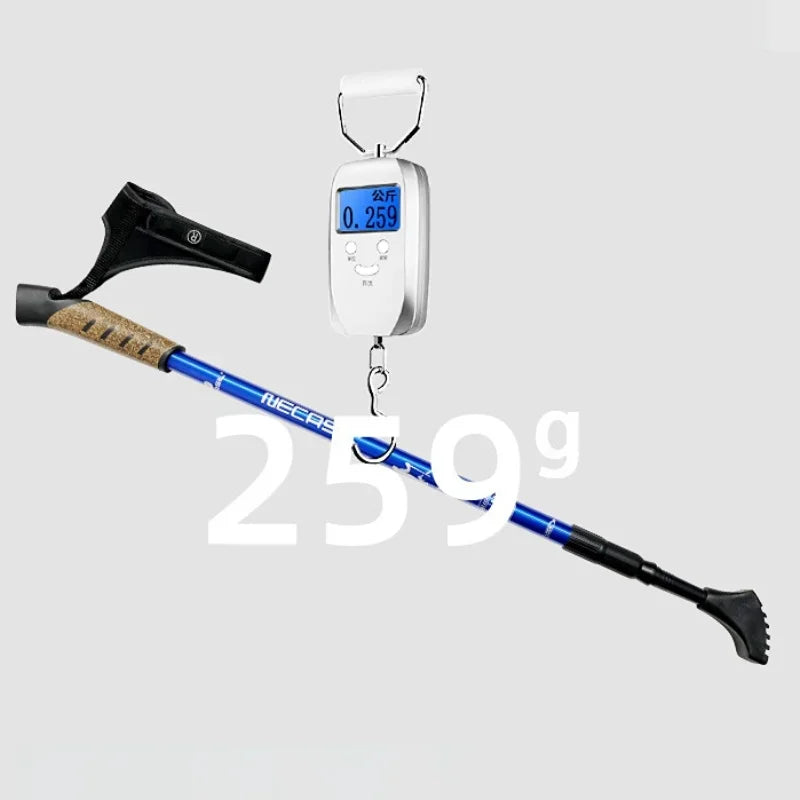 Lightweight Adjustable Nordic Walking Poles for Hiking