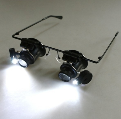 20x LED Magnifying Glasses – Precision for Crafts & Repairs