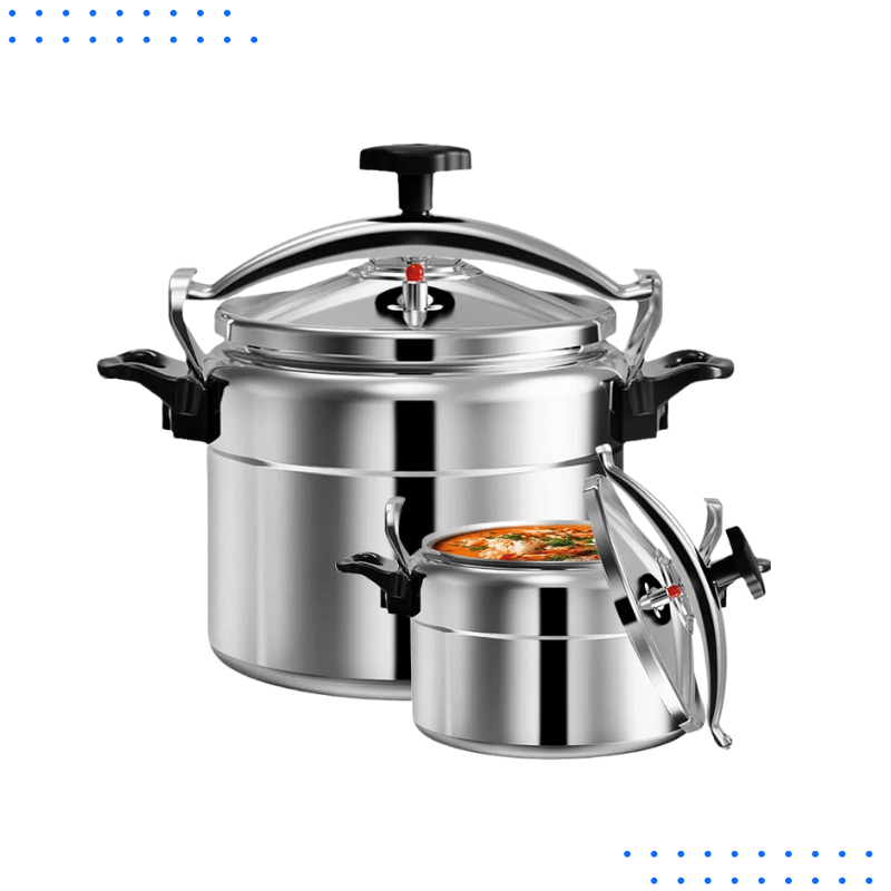 Heavy-Duty Aluminum Pressure Cooker