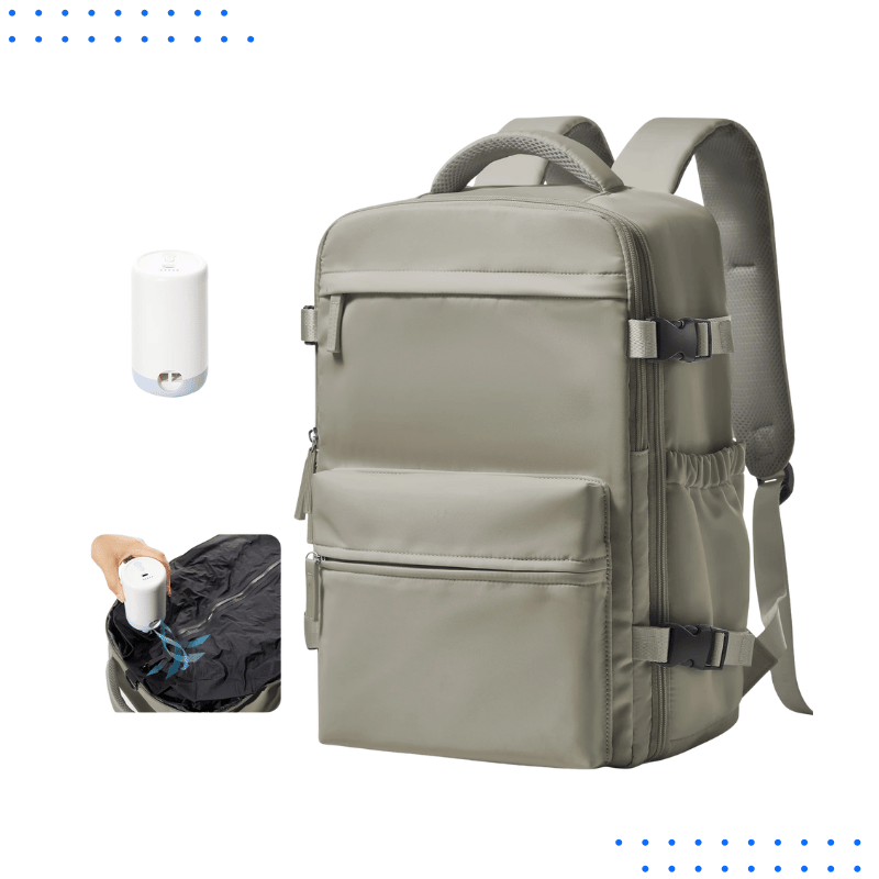 Compression Travel Backpack 40x20x25 for Airplane