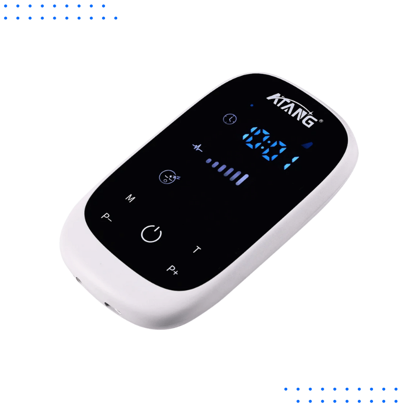 CES Sleep Therapy Device with Ear Clip Stimulation