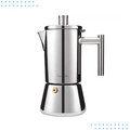 Easyworkz Diego Stainless Steel Espresso Maker – Induction Moka Pot