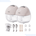 Wearable Electric Breast Pump with 4 Modes & Display