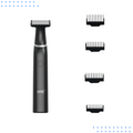 HTC Hybrid Electric Trimmer & Shaver for Face & Body