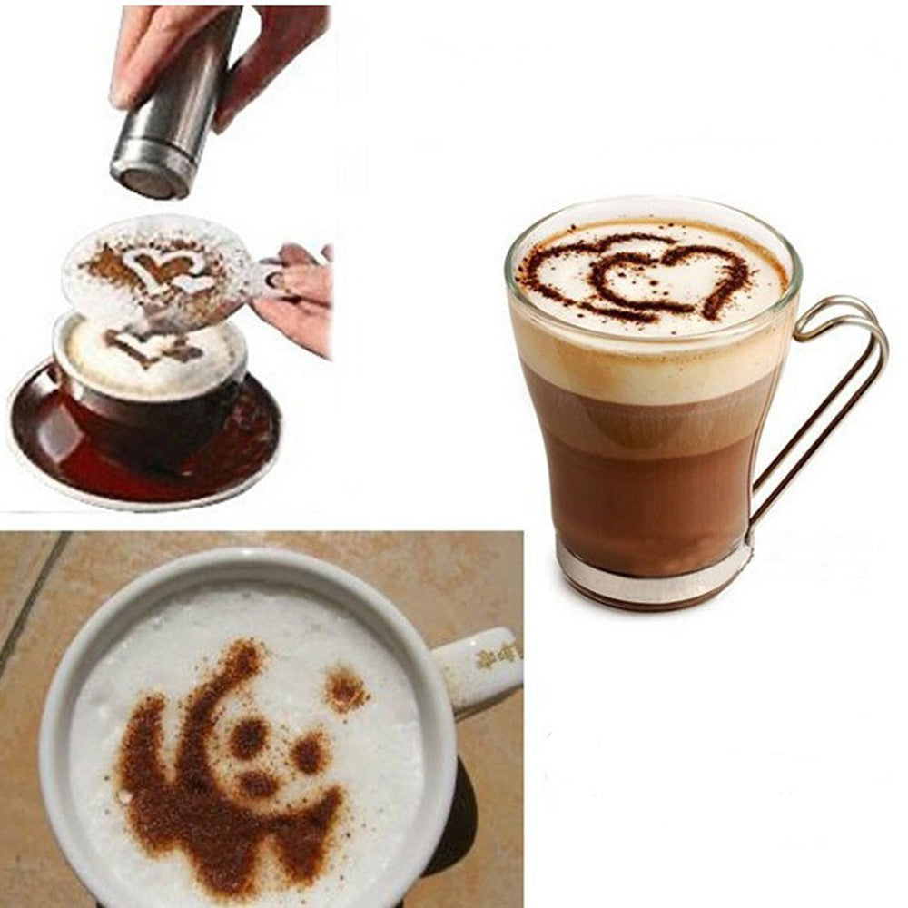Coffee Art Stencils – Fun Latte Designs for Any Drink
