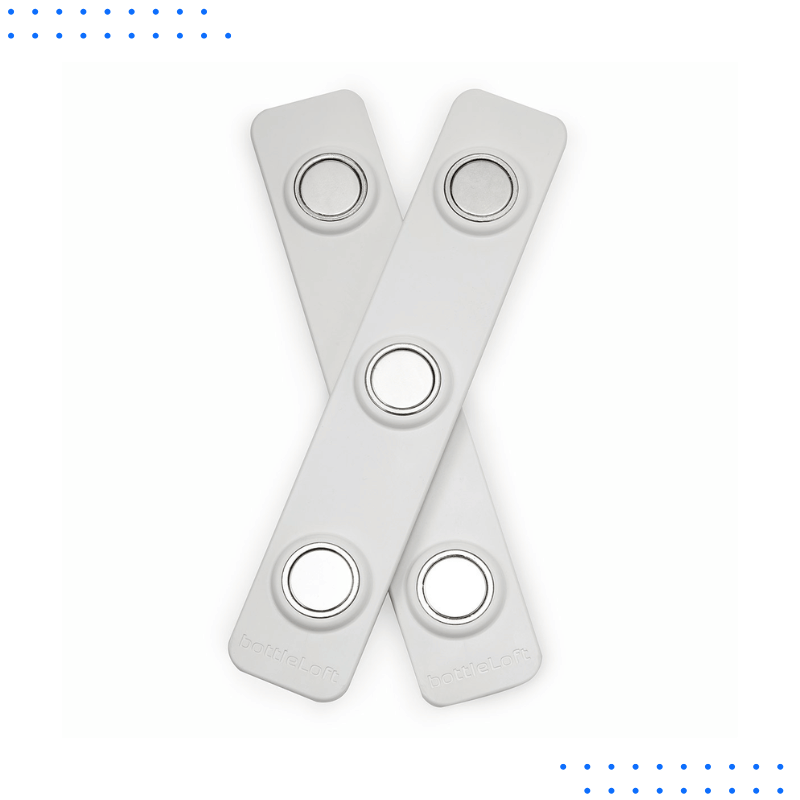 Magnetic Bottle Hanger – Save Fridge Space Easily