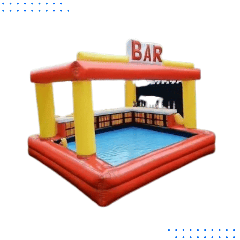 Inflatable Pool Bar with Seats – Fun Outdoor Party Hub