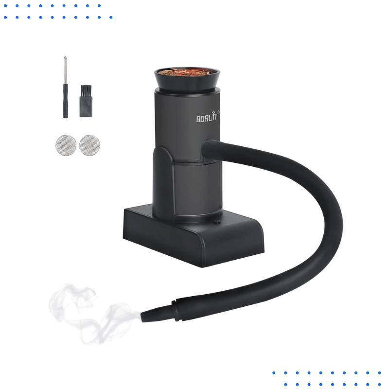Boruit Smoker Infuser – Portable Cold Smoke Generator for Meat & Cocktails