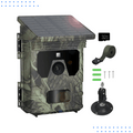 Solar 4K Wildlife Trail Camera with Night Vision & Motion
