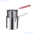 Stainless Steel Fryer With Filter for Home Use