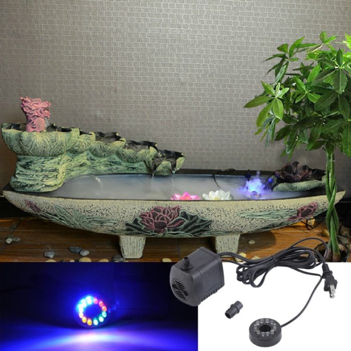 Submersible Water Pump – LED Fountain & Aquarium Decor