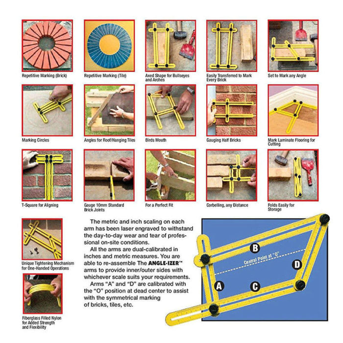 Angle Finder Template Tool – Precise Measurements Made Easy